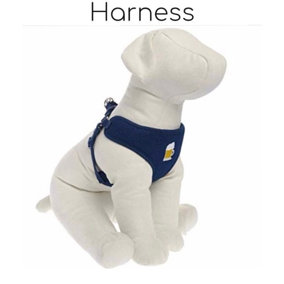 🌟🌟Host Pick🌟🌟TOP PAWS DOG HARNESS BEER THEME-size Medium-Blue - Picture 1 of 6
